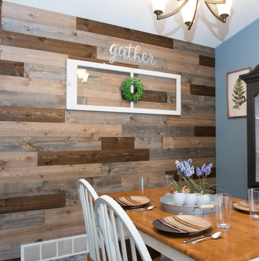 solid wood wall paneling