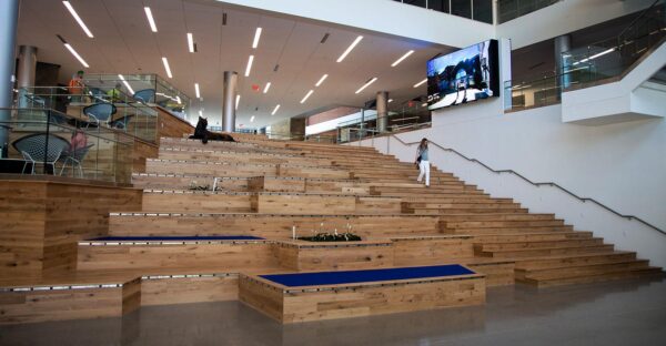 University Stairs Solid Flooring