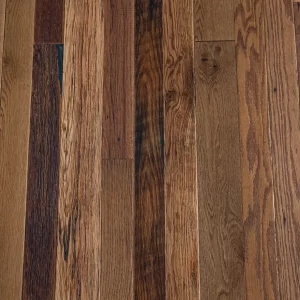 Sample of the fence oak engineered flooring