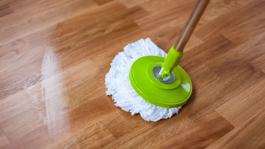 cleaning engineered hardwood floors