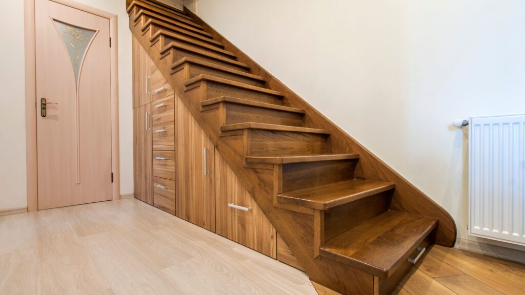 reclaimed wooden stair treads