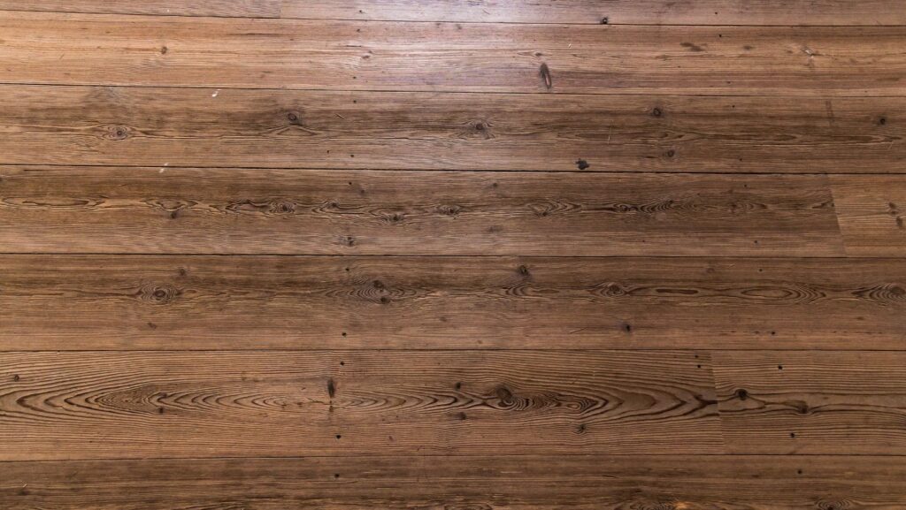 knotty wood flooring