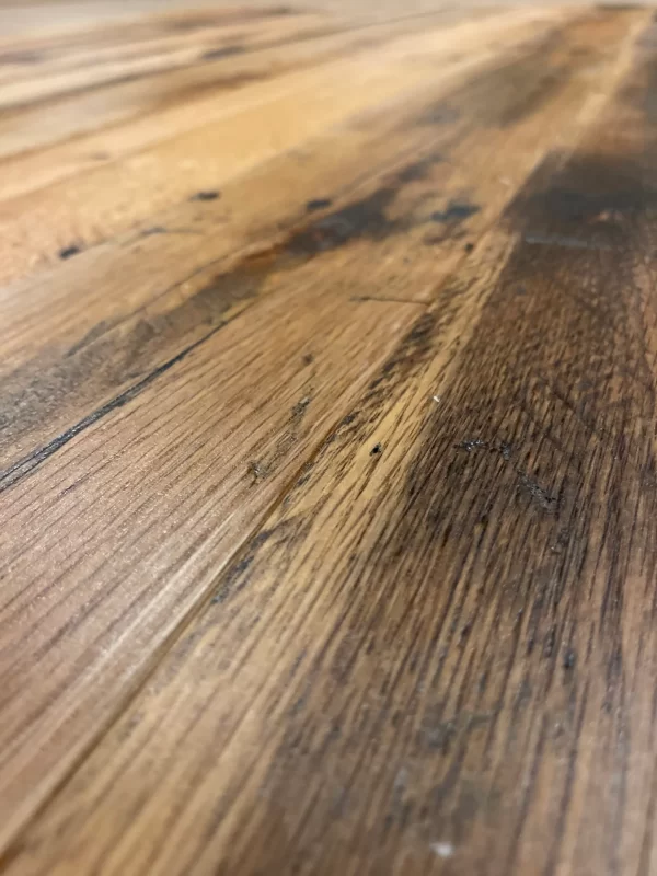 A close up of a wooden floor