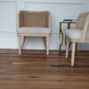 a living room using the fence oak engineered floor