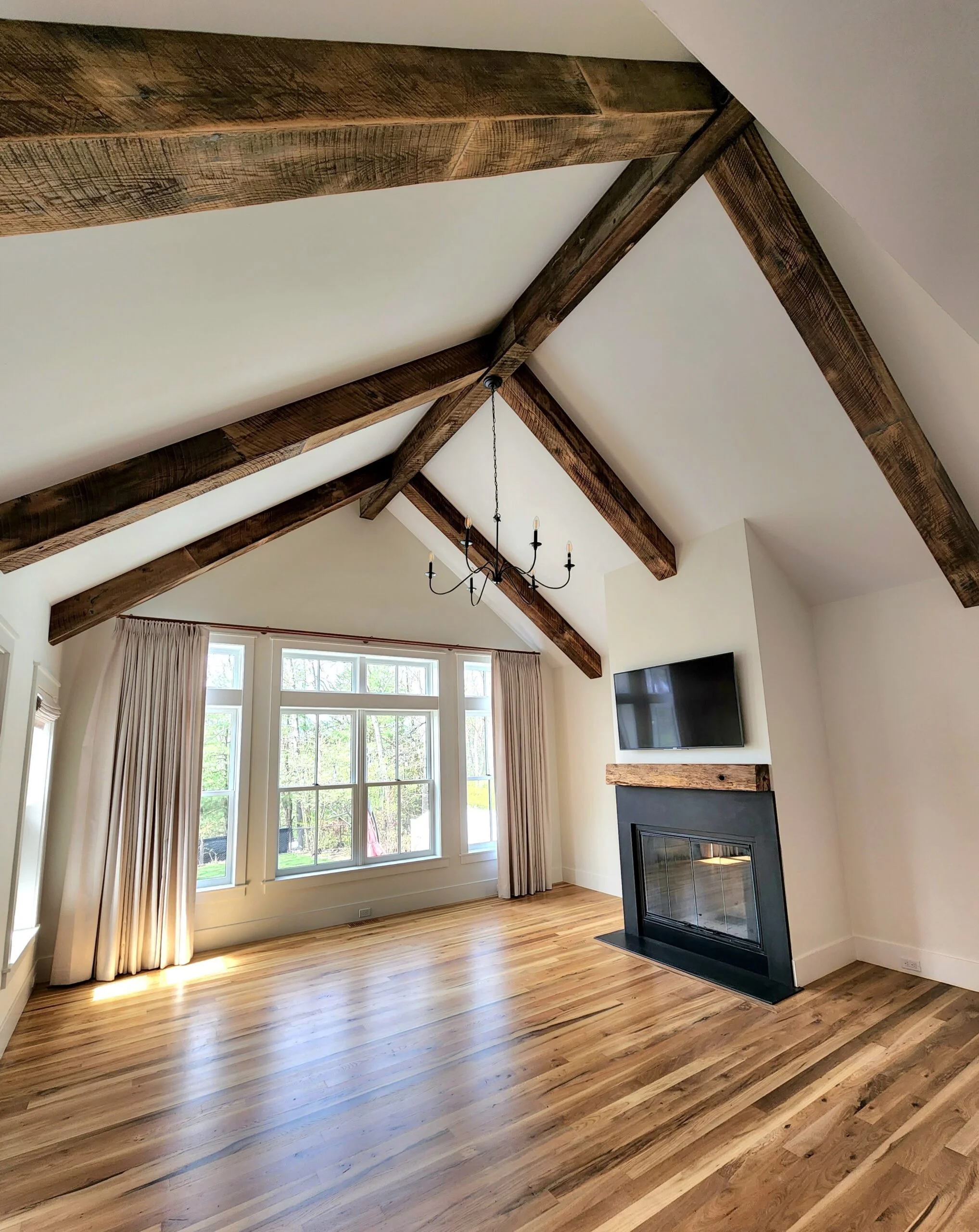 Reclaimed box beams