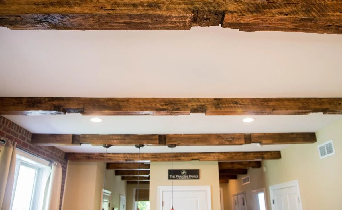 Reclaimed Wood Box Beams Get A Free