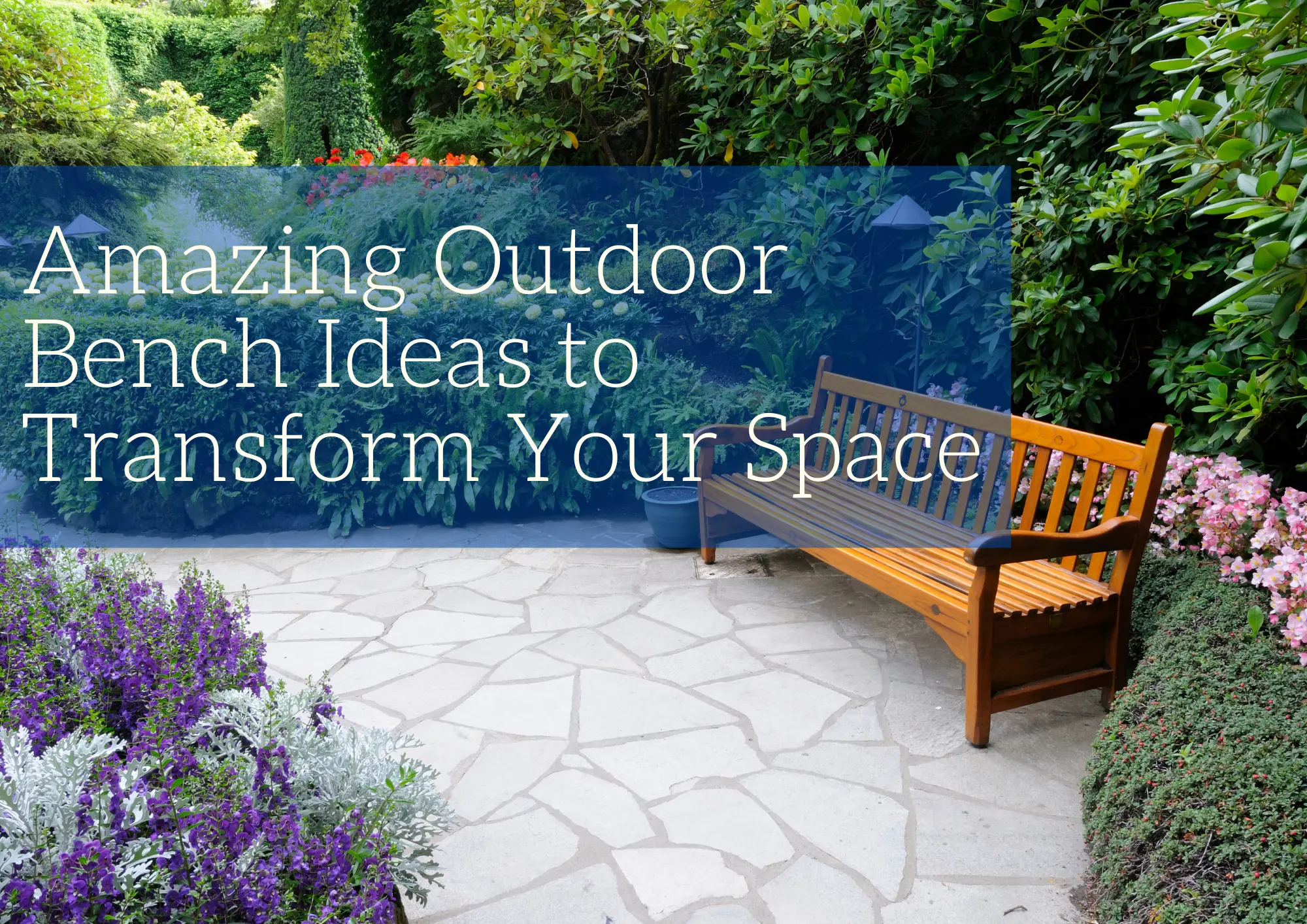Amazing Outdoor Corner Bench Ideas To Transform Your Space