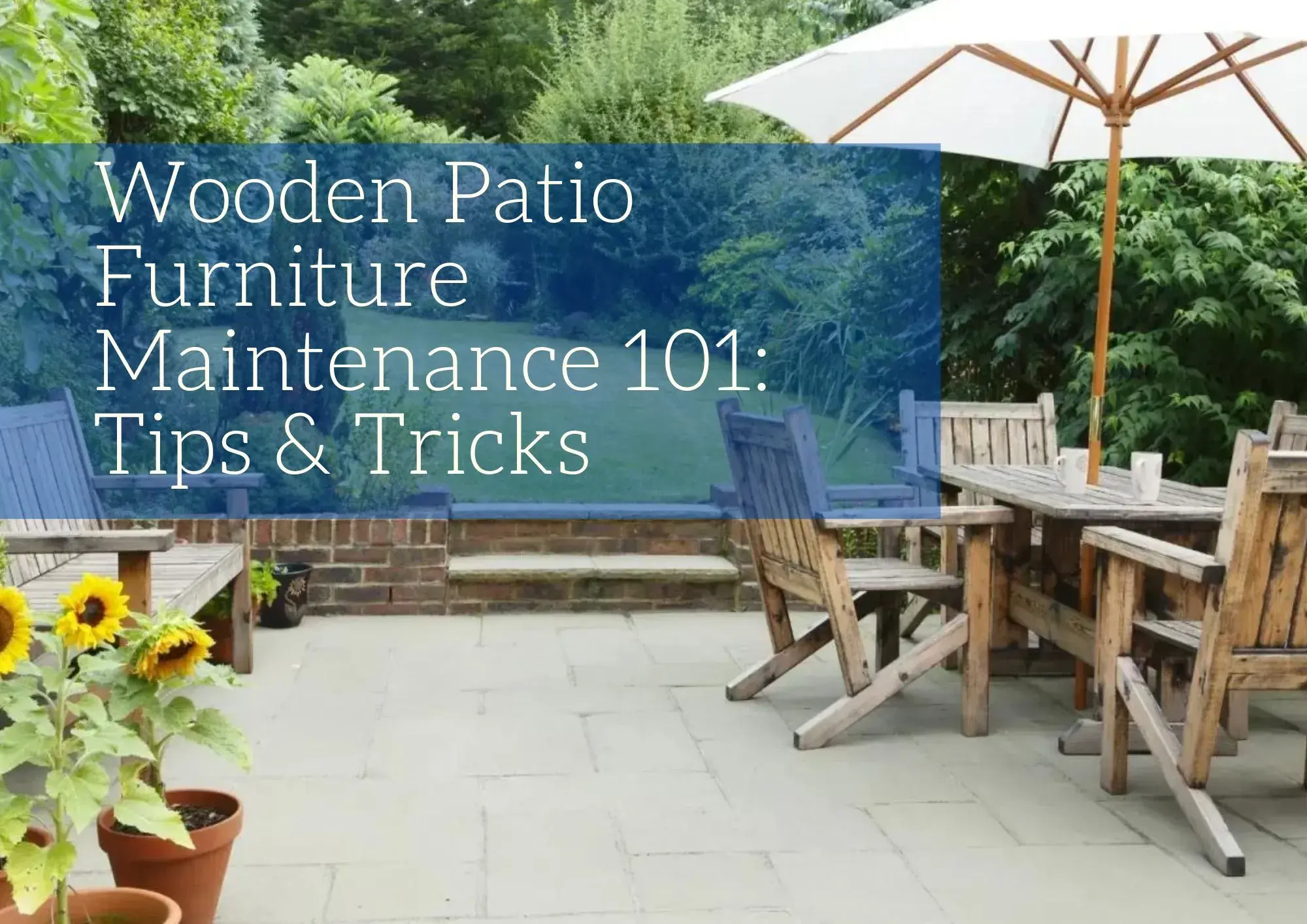 Wooden Patio Furniture