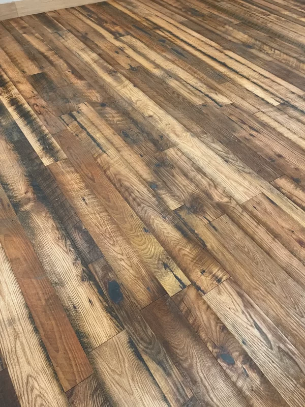 mixed hardwood engineered flooring