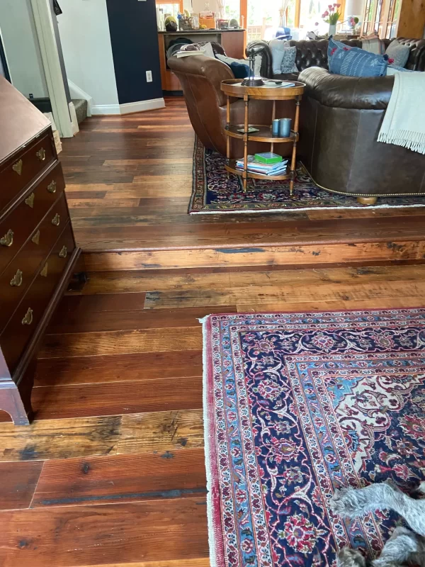 original face douglas fir flooring