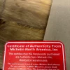 industrial oak flooring certificate