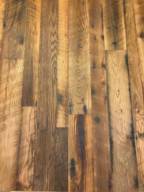 skip planed mixed hardwoods flooring sample