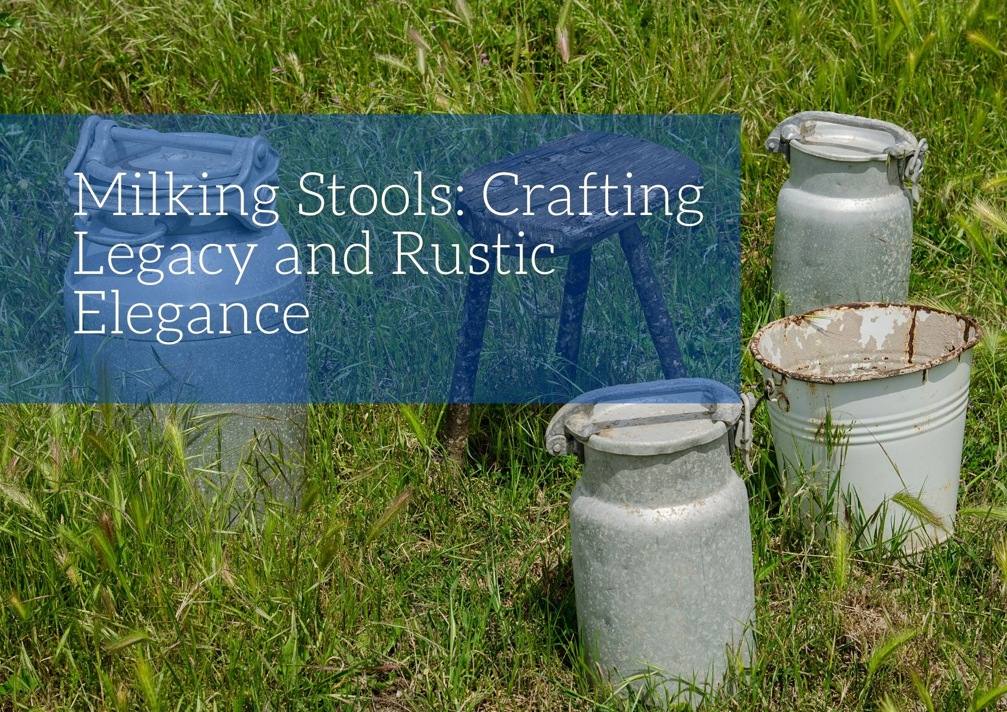 Milking Stools: Crafting Legacy and Rustic Elegance