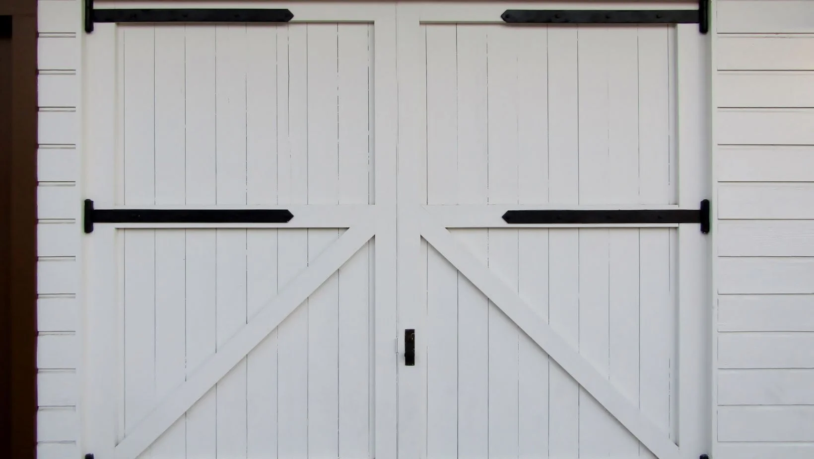 double sided barn door