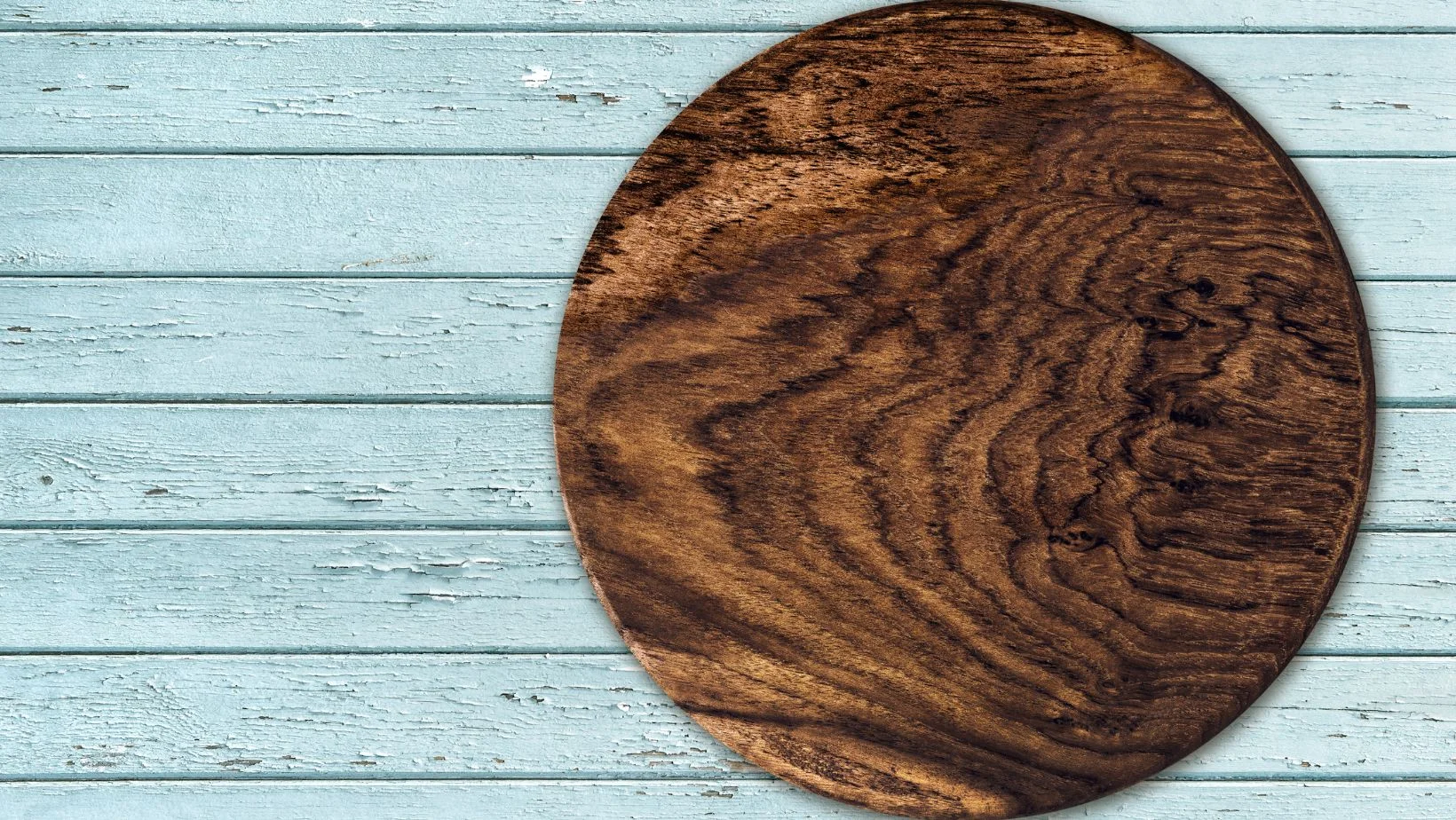 round wood panel