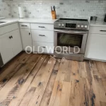 Engineered Barnwood Reclaimed Flooring Modern Kitchen