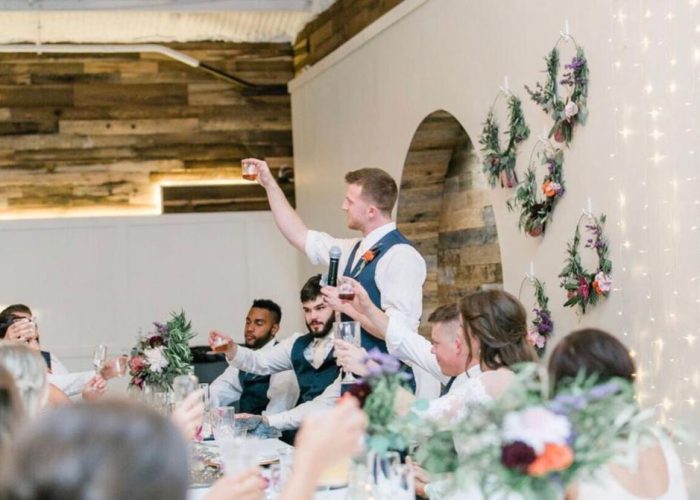 craft whiskey reclaimed wood wedding event space